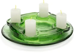 Adventskranz Thüringer Waldglas