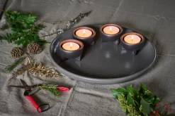 Adventsset Keltenschale CeraFlam®