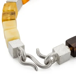 Armband Bernsteinwürfel