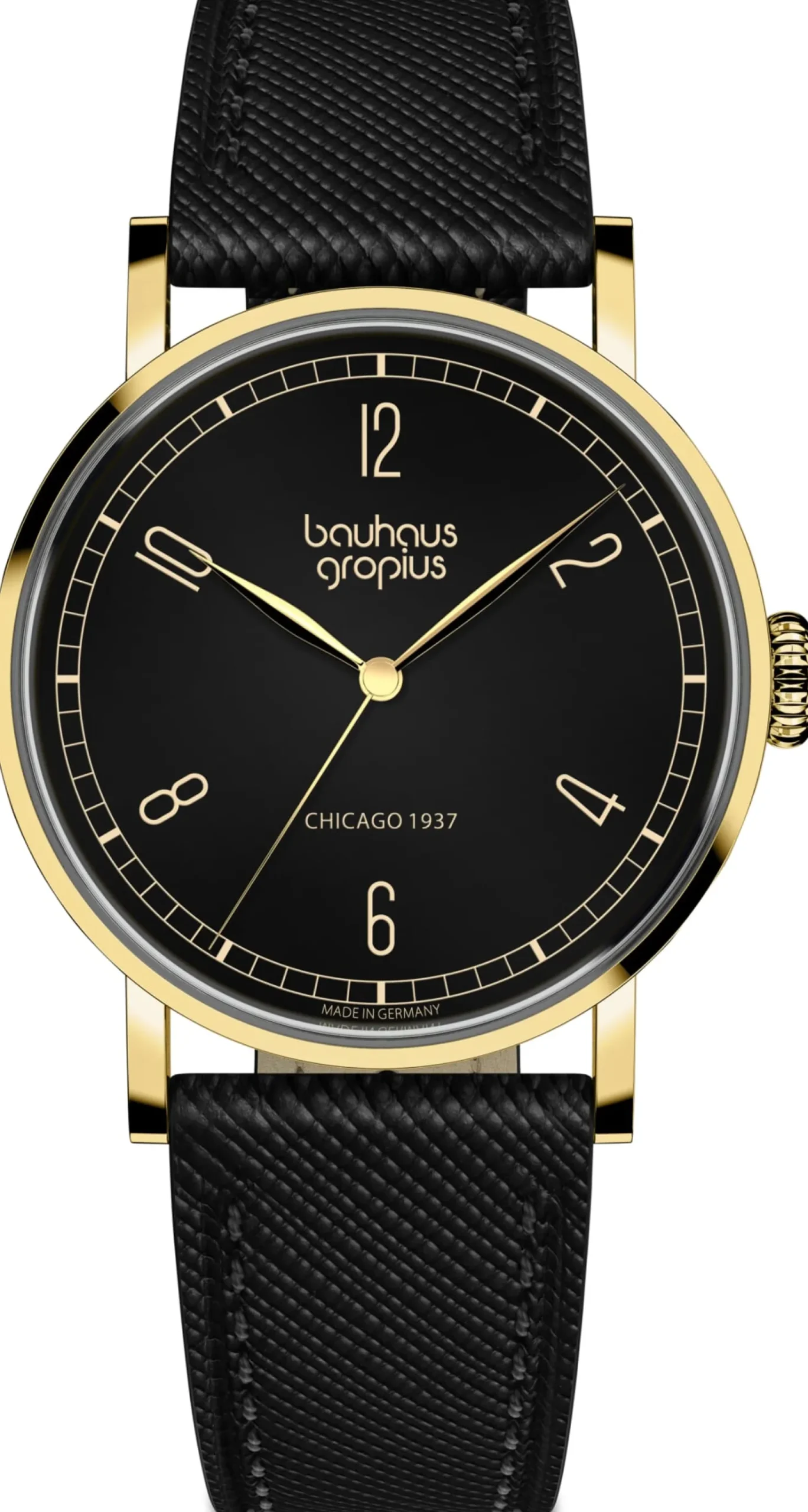 Armbanduhr Chicago 1937 Schwarz Ø 32,5 mm Quarz