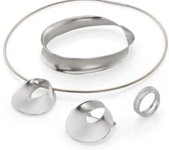 Armreif Möbius, Silber