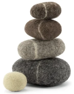Balancierspiel Filzsteine