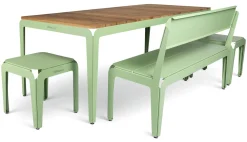 Bank Bended Bench 140