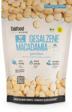 Bio-Macadamia geröstet & gesalzen