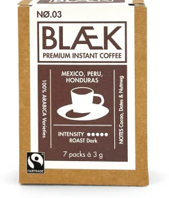 Blaek Bio-Instant-Kaffee, Dark Roast, Box