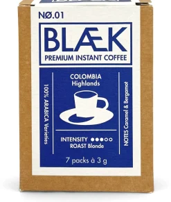 Blaek Instant-Kaffee, Blonde Roast, Box