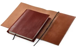 Buchhülle Rindleder