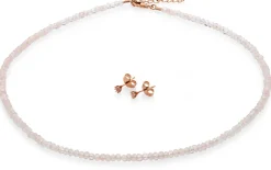 Collier Rosenquarz, Rosé