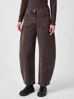 Damen-Barreljeans