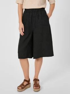 Damen-Bermudahose Leinen