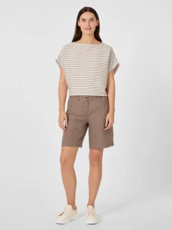 Damen-Bermudahose Leinen