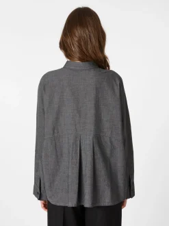 Damen-Bluse meliert