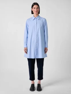 Damen-Blusenkleid Popeline