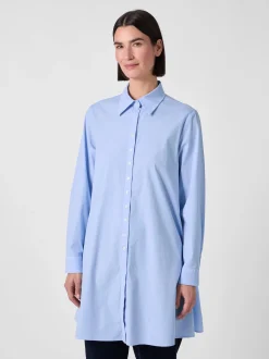 Damen-Blusenkleid Popeline