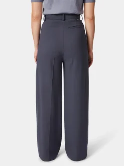 Damen-Bundfaltenhose
