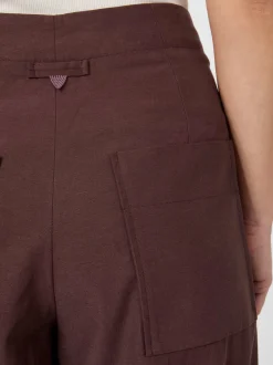 Damen-Bundfaltenhose