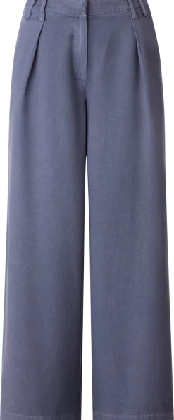 Damen-Bundfaltenhose Lyocell