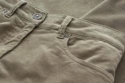 Damen-Cordhose schmales Bein