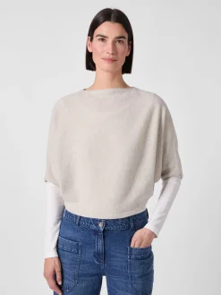 Damen-Cropped-Pullover