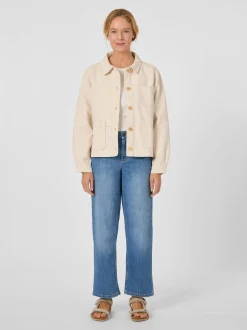 Damen-Fischerjacke Baumwolle