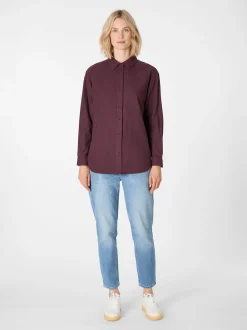 Damen-Flanellbluse