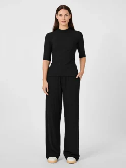 Damen-Halbarmshirt Lyocell