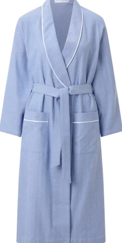 Damenhausmantel Flanell