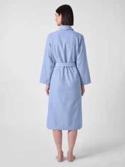 Damenhausmantel Flanell