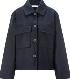 Damen-Hemdjacke Wolle