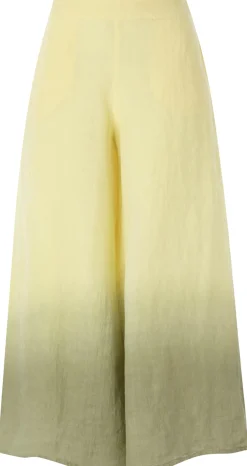 Damenhose Leinen Batik