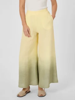Damenhose Leinen Batik