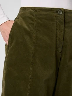 Damenhose Samt