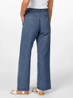 Damenhose weites Bein