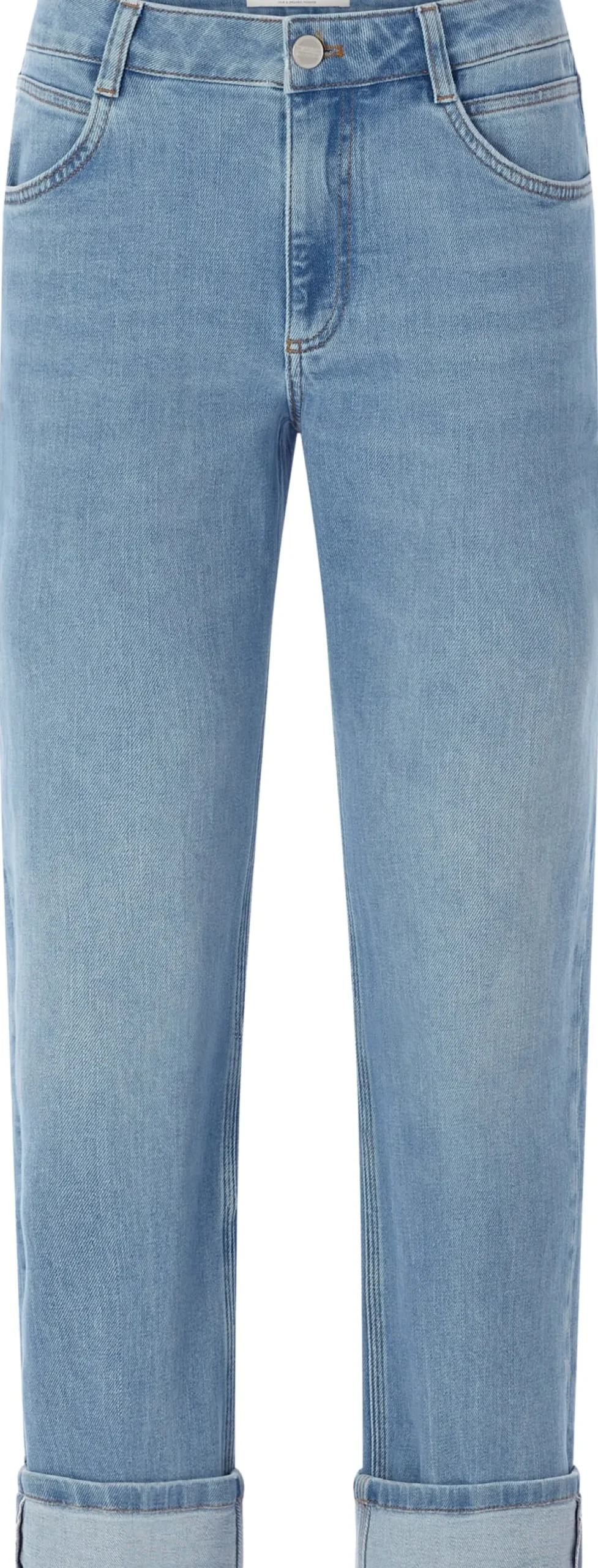 Damenjeans mit Aufschlag