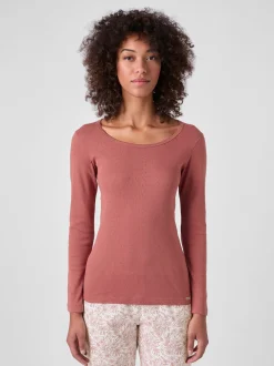 Damen-Langarmshirt Ajour