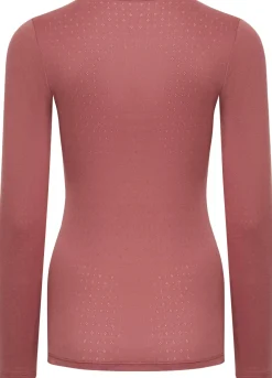 Damen-Langarmshirt Ajour