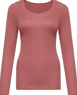 Damen-Langarmshirt Ajour