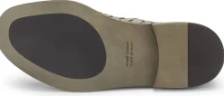 Damen-Lederslipper geflochten