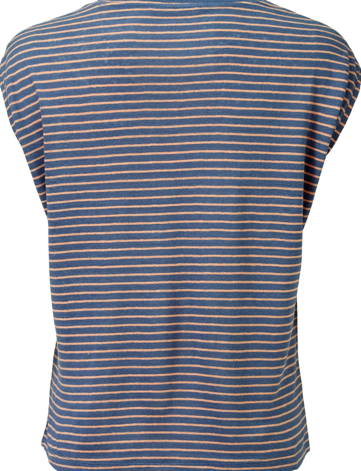 Damen-Leinenshirt gestreift