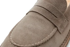 Damen-Loafer Rauleder