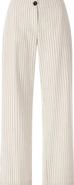 Damen-Marlenehose Nadelstreifen