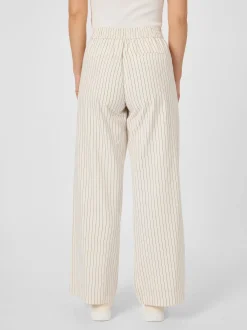 Damen-Marlenehose Nadelstreifen