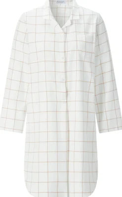Damen-Nachthemd Flanell kariert
