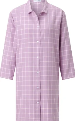 Damen-Nachthemd Flanell kariert