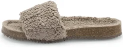 Damen-Pantolette Teddyplüsch