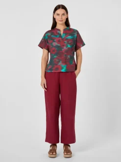 Damen-Popelinebluse