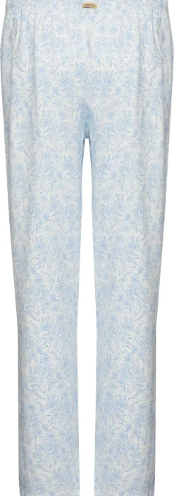 Damen-Pyjamahose gemustert