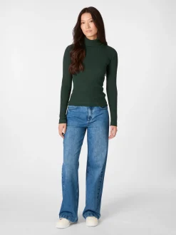 Damen-Rollkragenshirt Uni