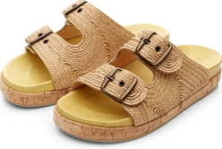 Damensandale Raffia