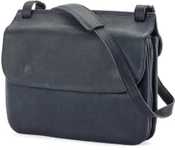 Damen-Schultertasche Rindleder